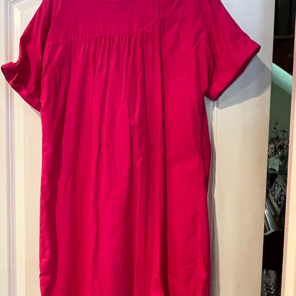 Vineyard vines pink dress size 12 in guc - Picture 3 of 4